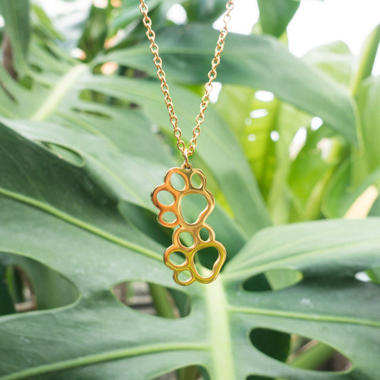 KAV paw design necklace Philippines - Isolana.co