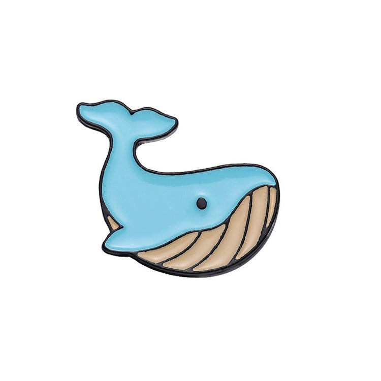 WHALE BROOCH