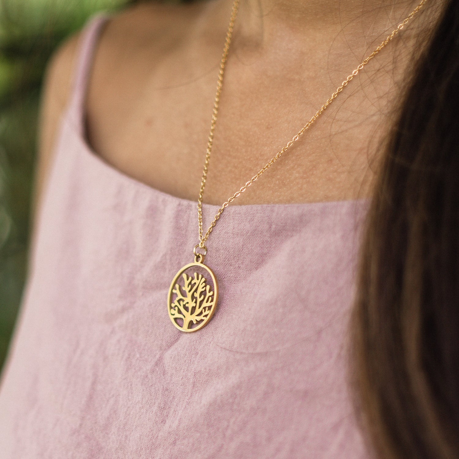Coral design necklace Philippines - Isolana.co