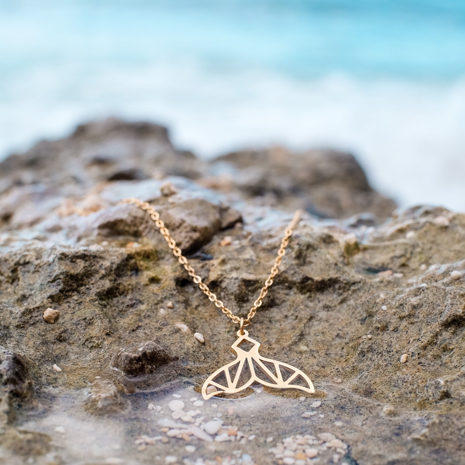 non-tarnish mermaid necklace - Isolana.co
