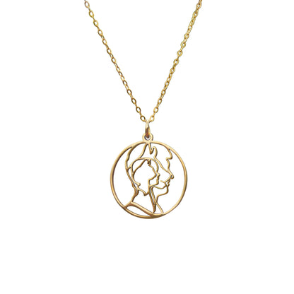Artemis Necklace with white background - Isolana.Co