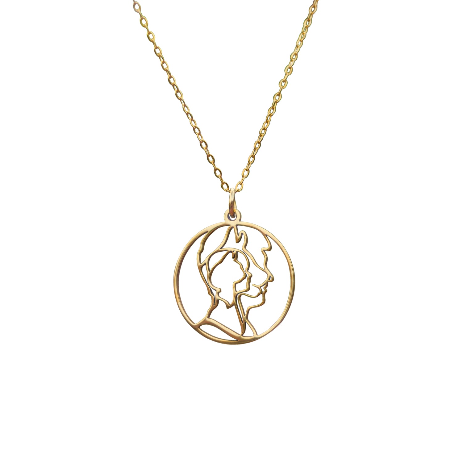 Artemis Necklace with white background - Isolana.Co