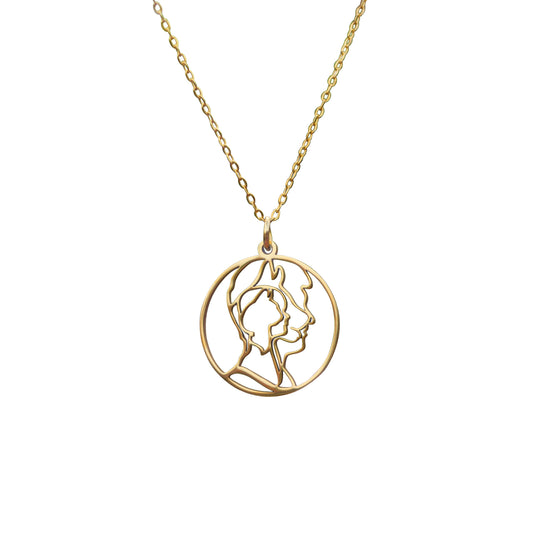 Artemis Necklace with white background - Isolana.Co